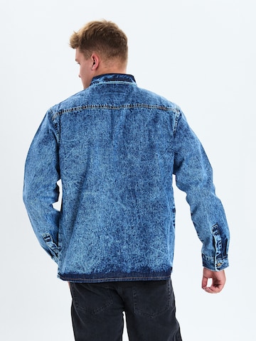 Dxnmxrk Shirt 'DXFalk' in Blue