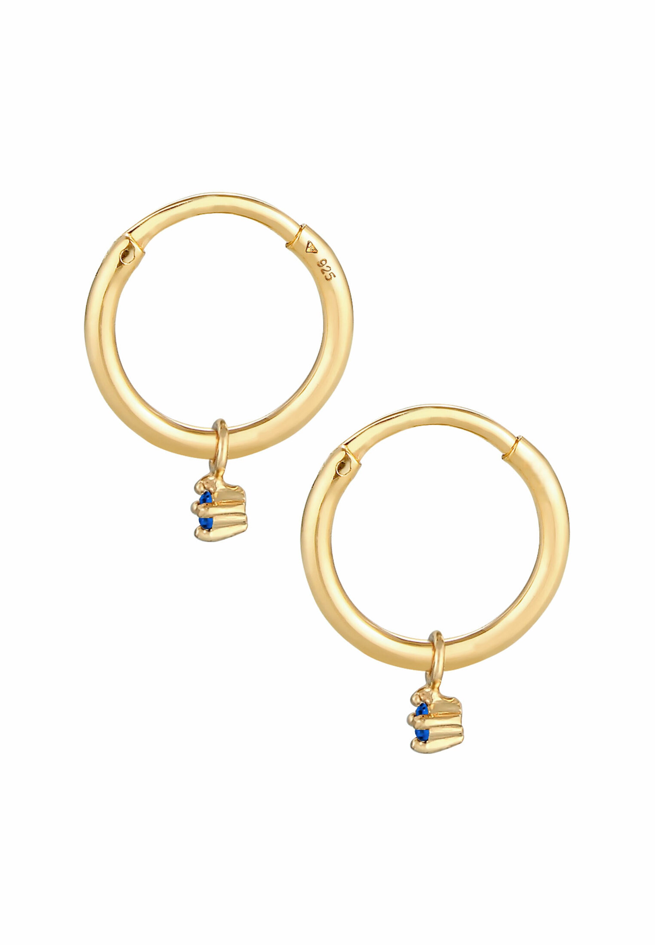 ELLI Kolczyki w kolorze złoty