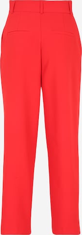 Warehouse Petite Wide Leg Hose in Rot