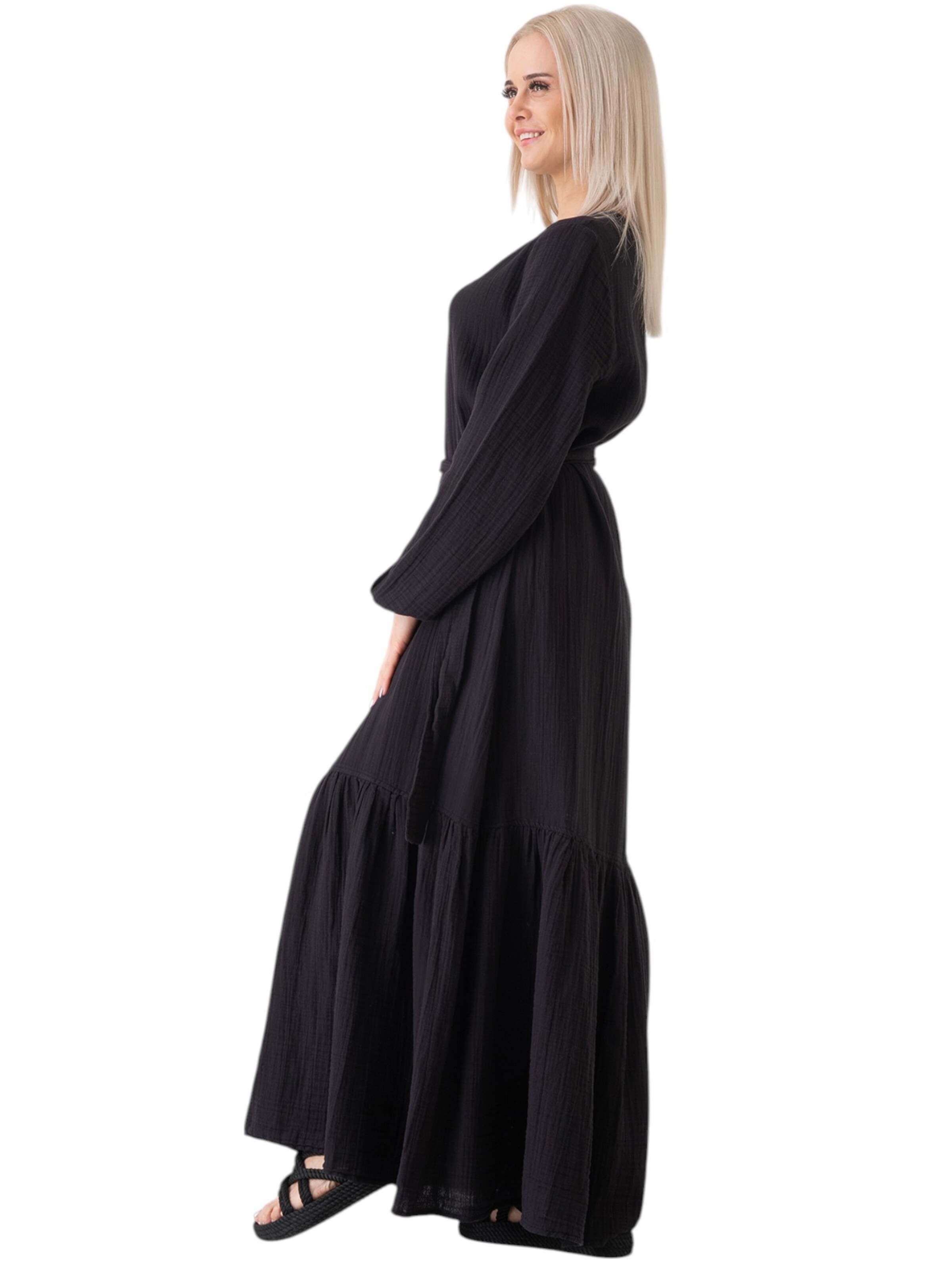 Robe d’été 'FERAY' WENOR en noir