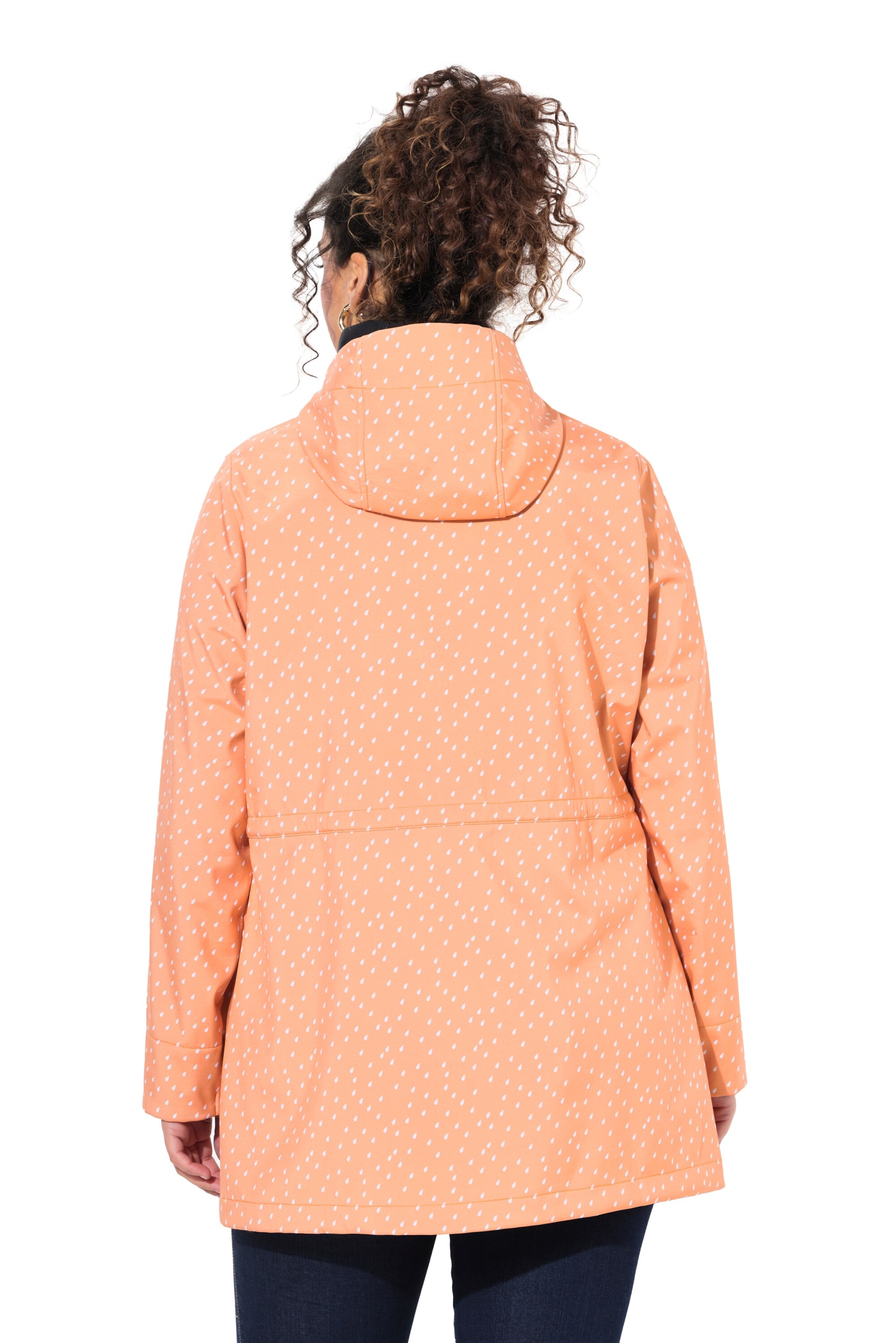 Ulla Popken Between-season jacket in Orange