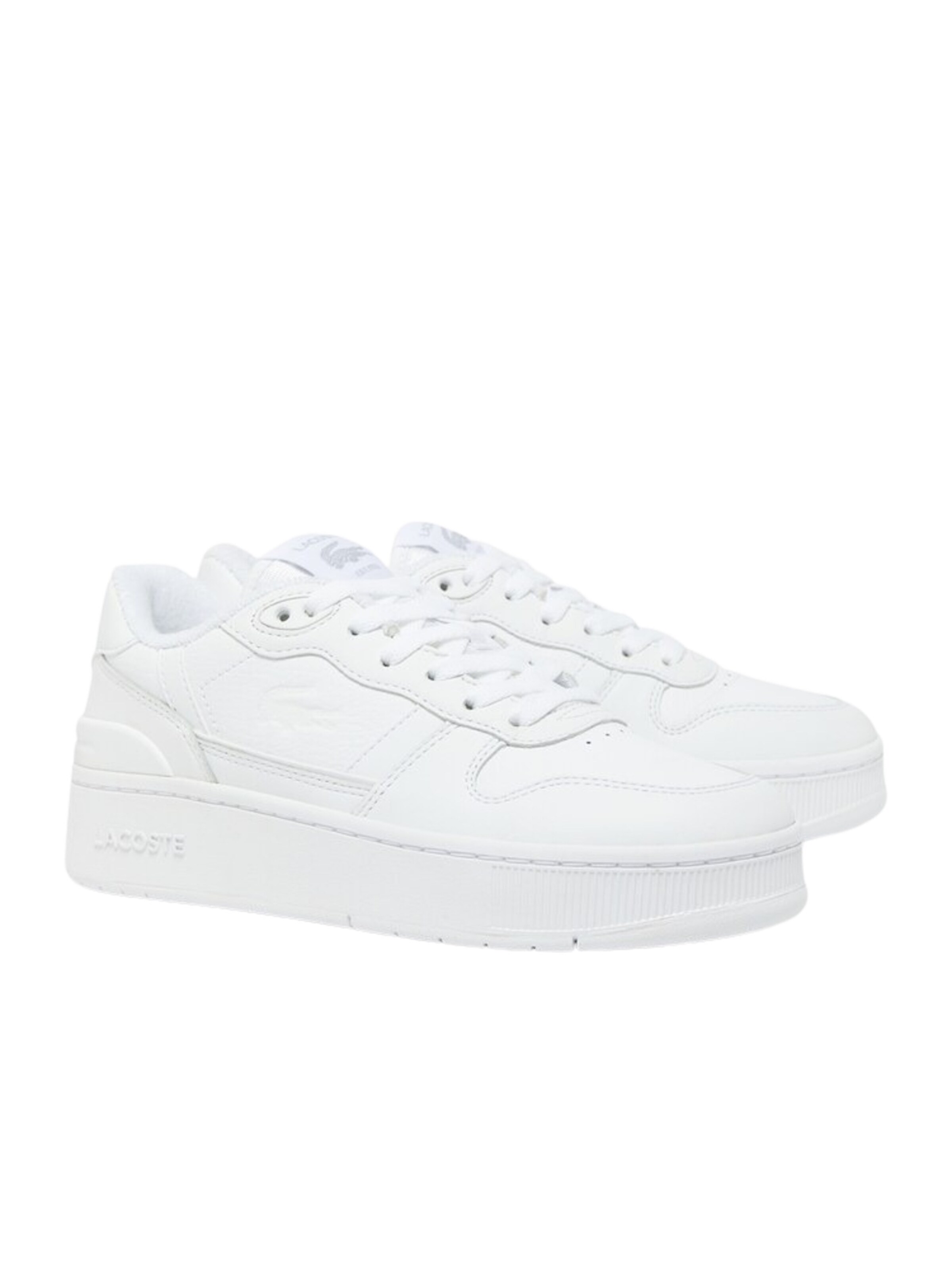 Sneaker bassa 'T-Clip Platform' di LACOSTE in bianco