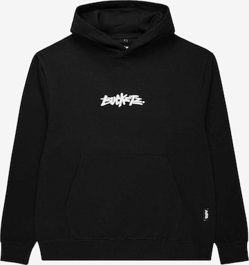 BucketzSweater majica - crna boja: prednji dio