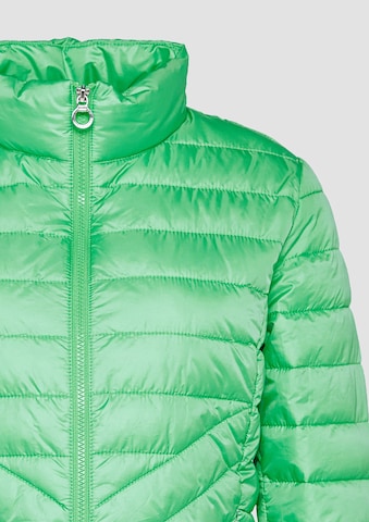 Veste mi-saison s.Oliver en vert