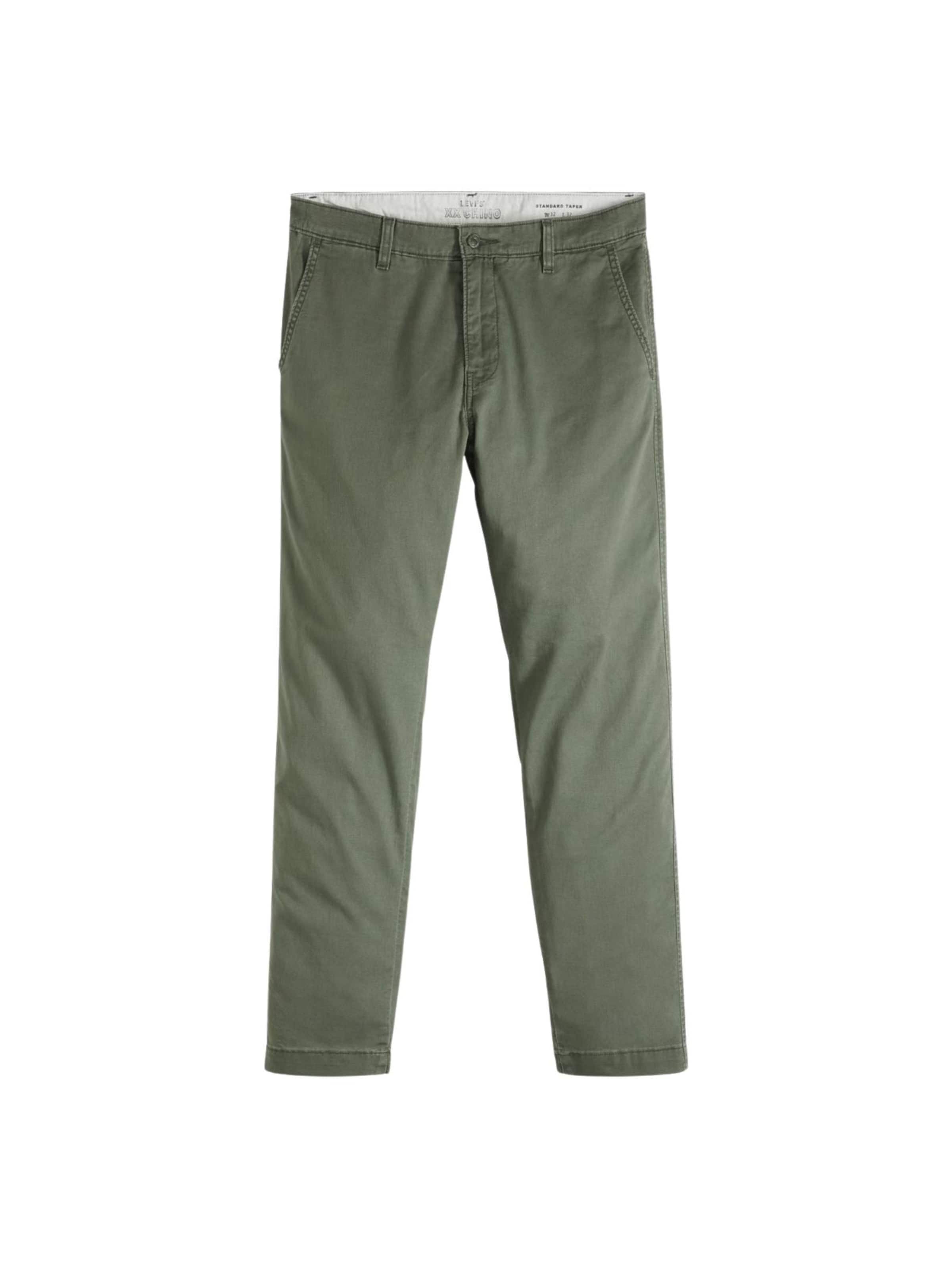 regular Pantaloni 'XX CHINO STD II' di LEVI'S ® in verde: frontale