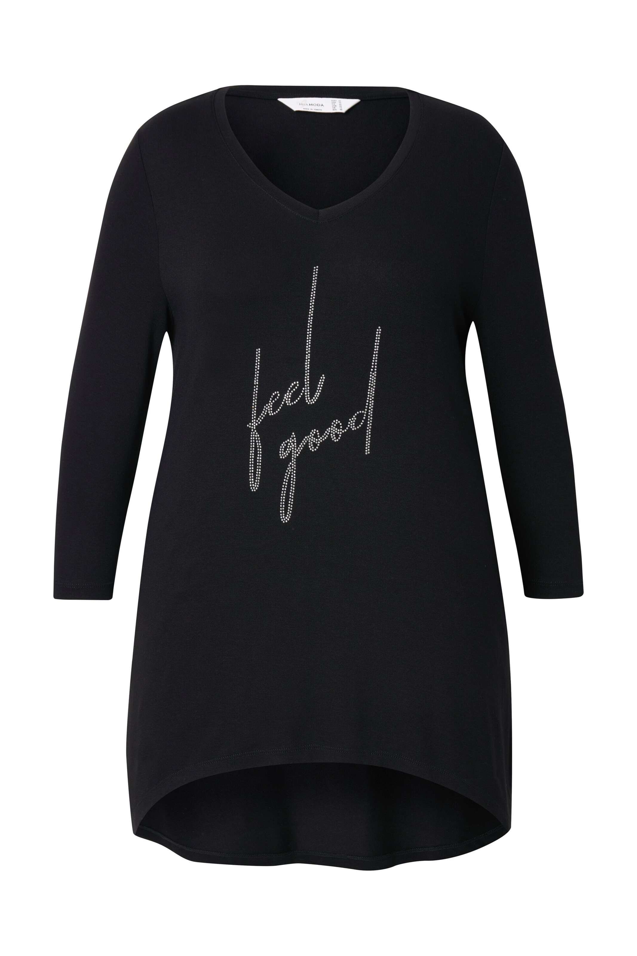 MIAMODA Shirt in Black: front