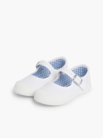 Ballerines Pisamonas en blanc