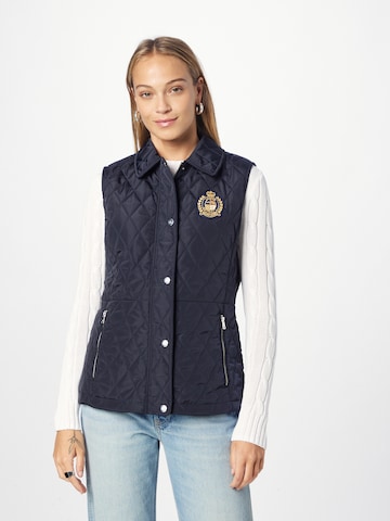 Lauren Ralph Lauren Vest in Blue: front