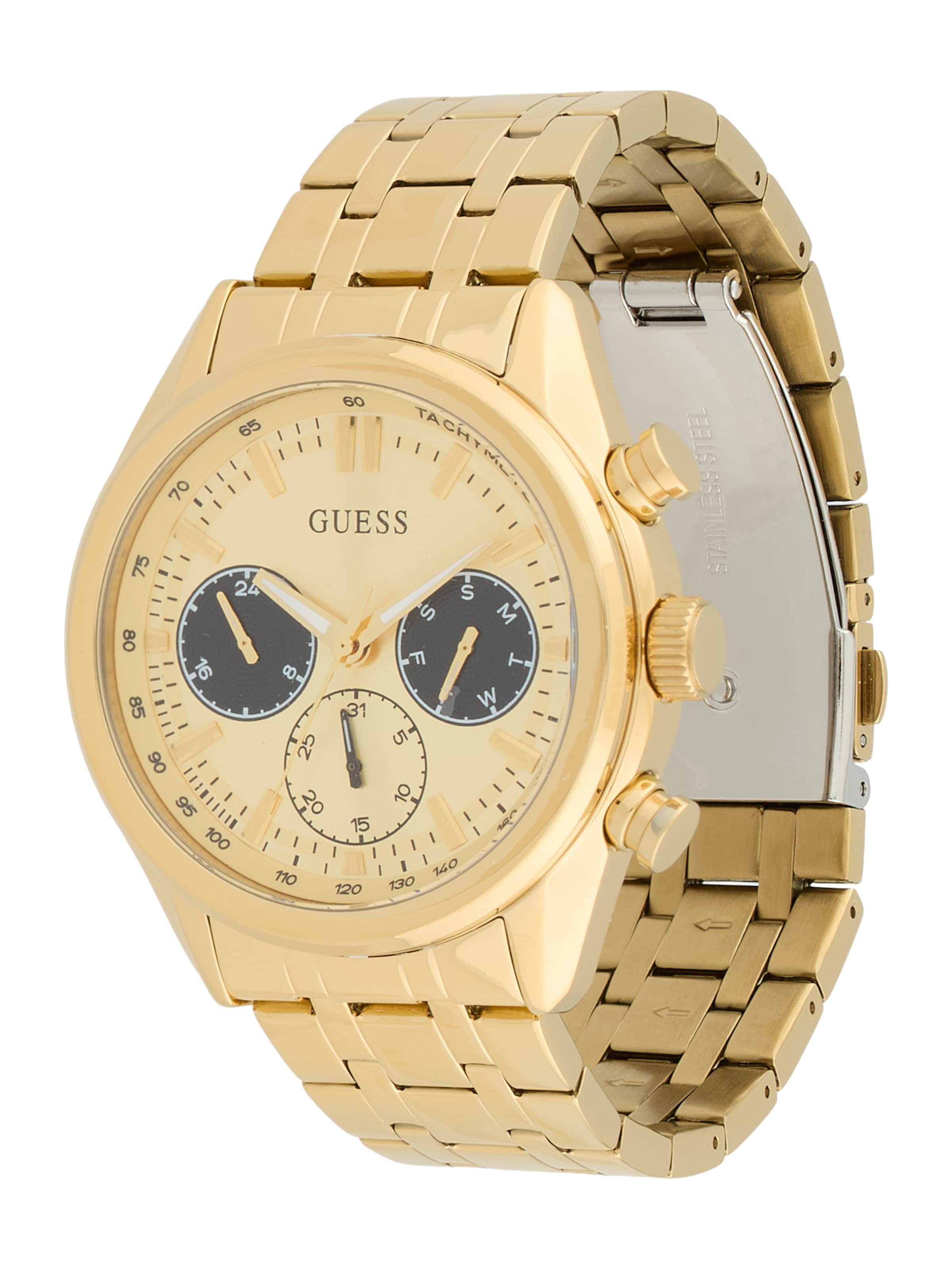 GUESS Uhr in Gold: Vorderseite