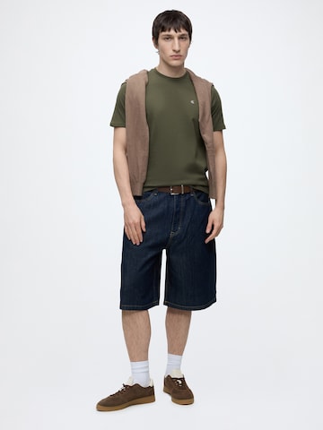 Calvin Klein Jeans Shirt 'CLASSIC' in Beige