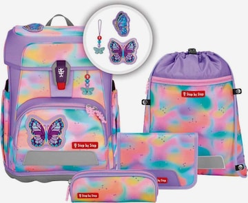 STEP BY STEP Backpack 'Cloud Schulranzen Set 5tlg.' in Pink: front
