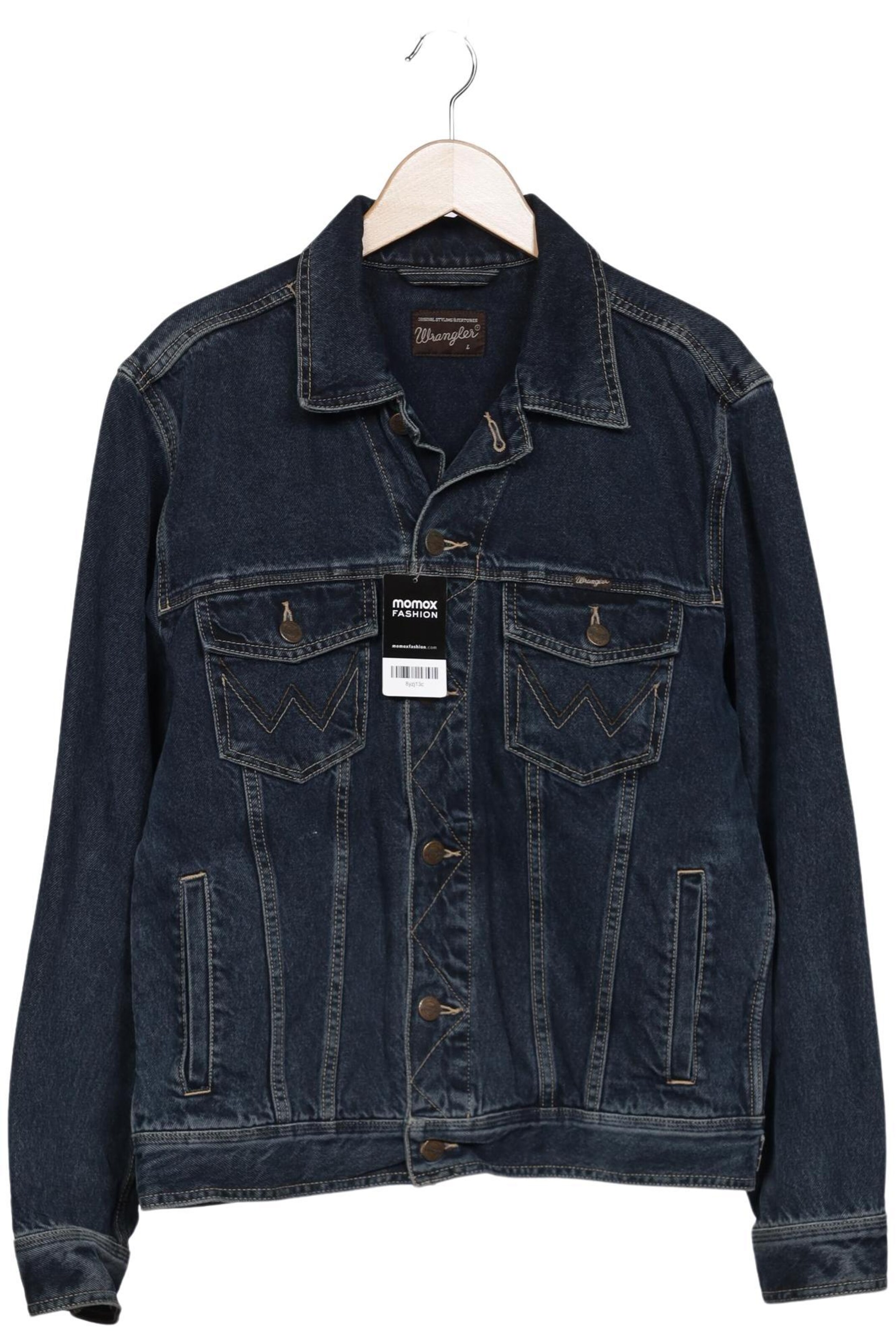 WRANGLER Jacket & Coat in L in Blue: front