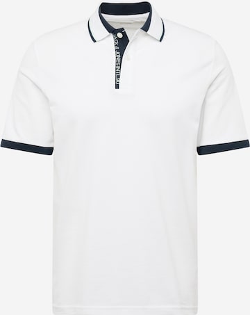 JACK & JONES Bluser & t-shirts 'STEEL' i hvid: forside