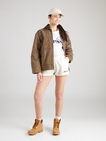 ELLESSE Μπλουζάκι 'Silo' σε λευκό