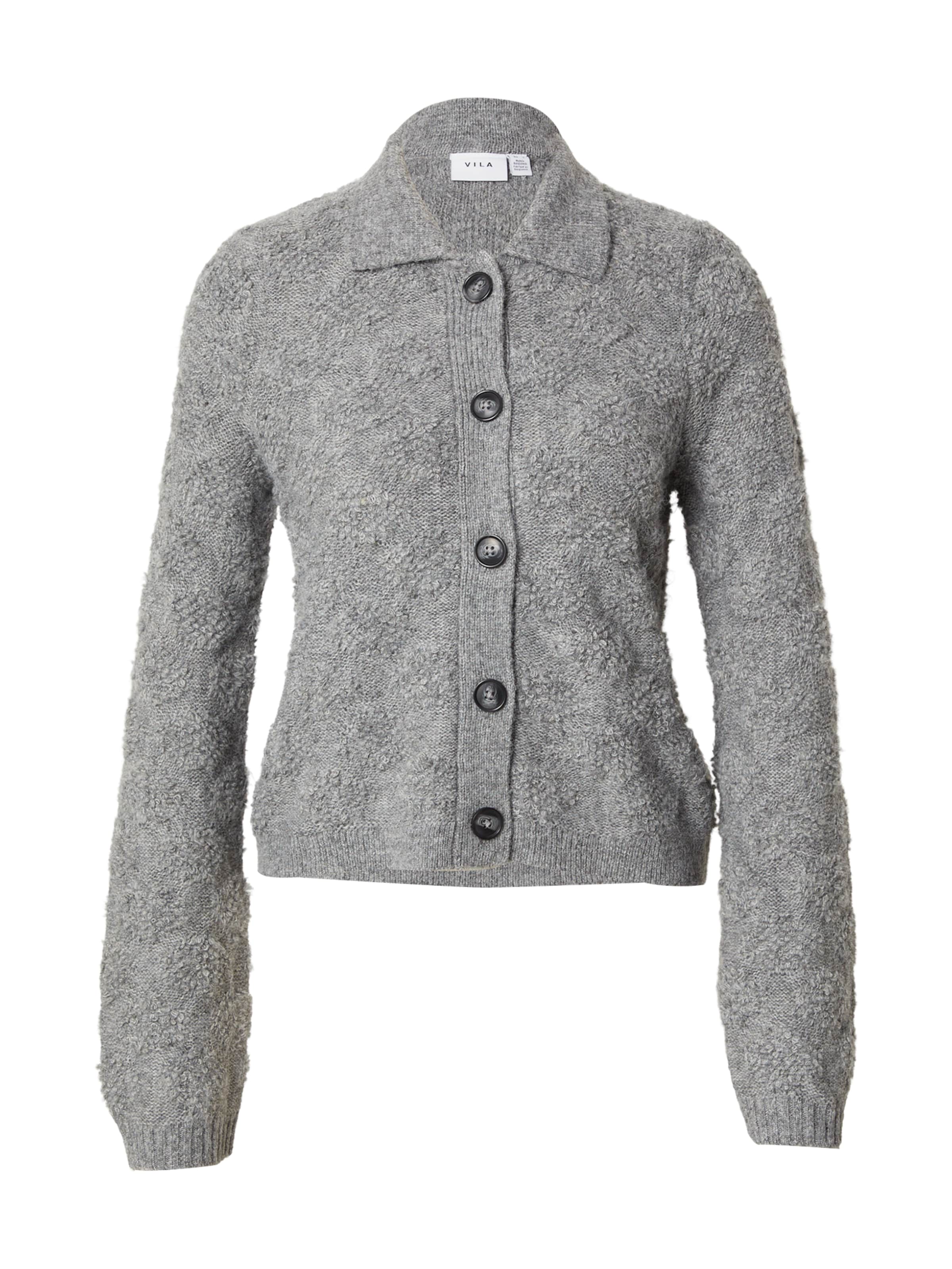 VILA - Cárdigan 'VIAERY' en gris: frente