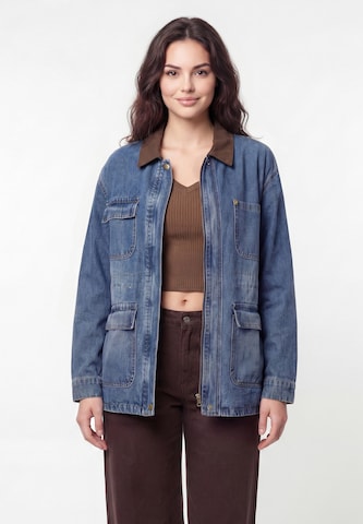 MYMO - Chaqueta de entretiempo en azul: frente