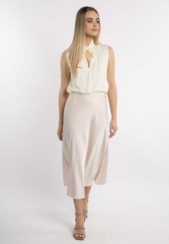 DreiMaster Klassik Skirt 'Colina' in Beige
