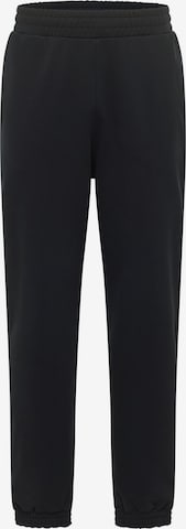 Regular Pantalon Carlo Colucci en noir : devant