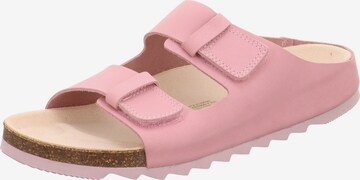 Legero Mules 'Clear' in Pink: front