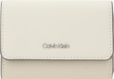 Calvin Klein Naudas maks, krāsa - ziloņkaula krāsas, Preces skats