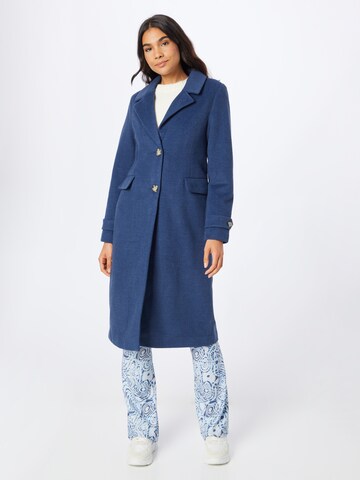 ONLY Between-seasons coat 'ANNA' in Blue: front