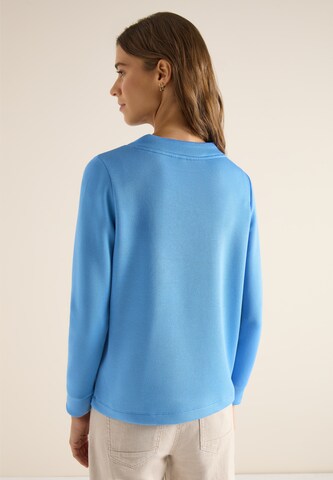 CECIL Sweatshirt in Blau