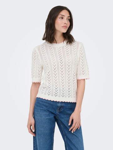 JDY - Jersey 'JDYTikka' en blanco: frente