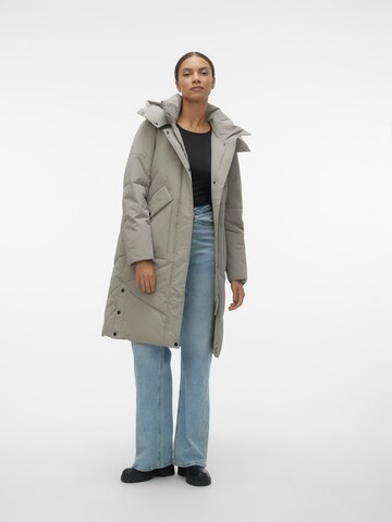 VERO MODA Between-Seasons Coat 'LOUISE' in Grey