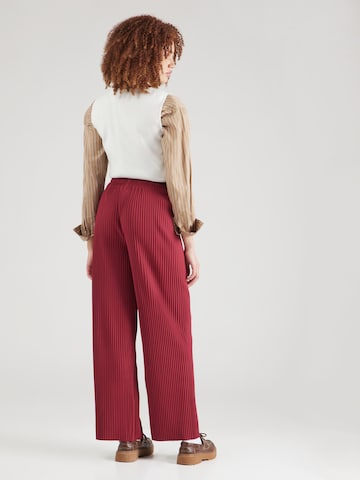 YAS Loose fit Trousers 'YASALISA' in Red