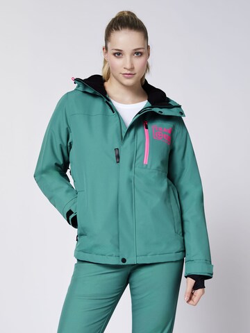 CHIEMSEE Athletic Jacket ' mit reflektierenden Details ' in Blue: front