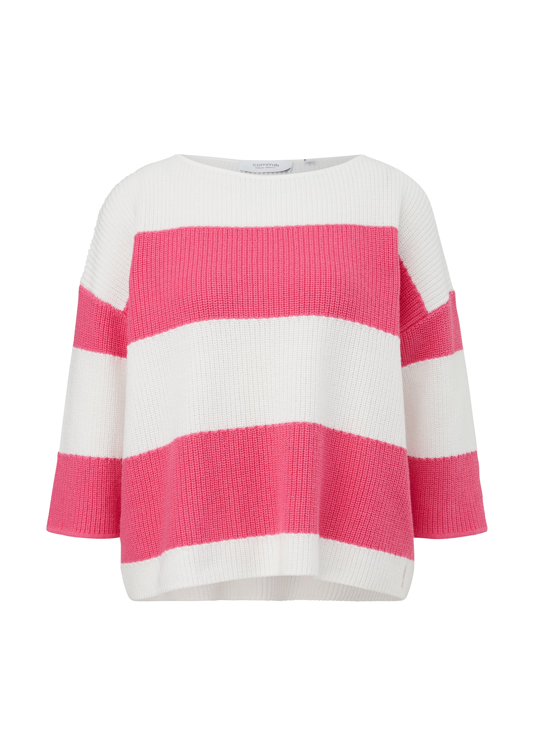 comma casual identity Sweater in Pink: front