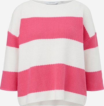 Pull-over comma casual identity en rose : devant