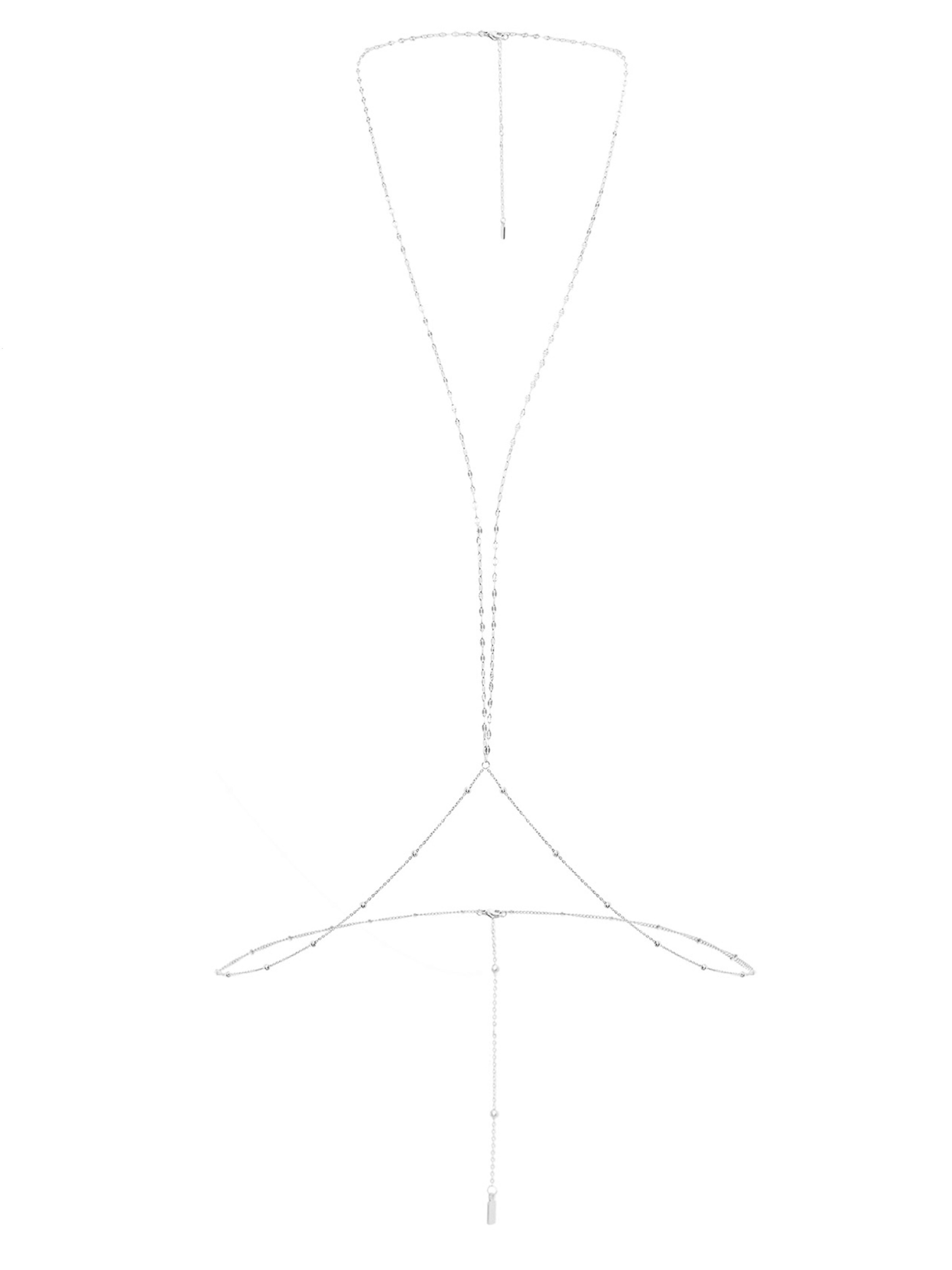 Hey Happiness Kette 'Polar'‌‌‌‌ in Silber