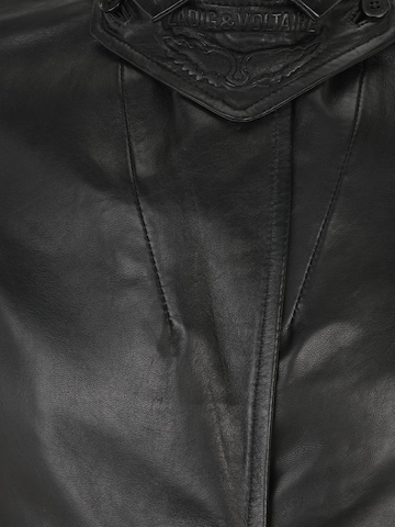 Zadig & Voltaire Ανοιξιάτικο και φθινοπωρινό παλτό 'MACARI' σε μαύρο
