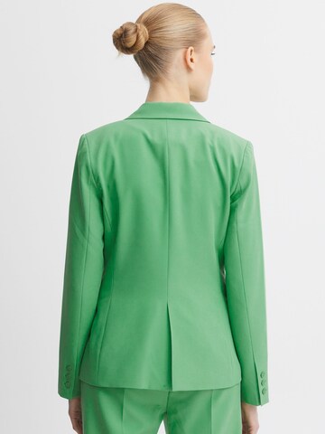 ICHI Slimfit Blazer 'Lexi' in Grün