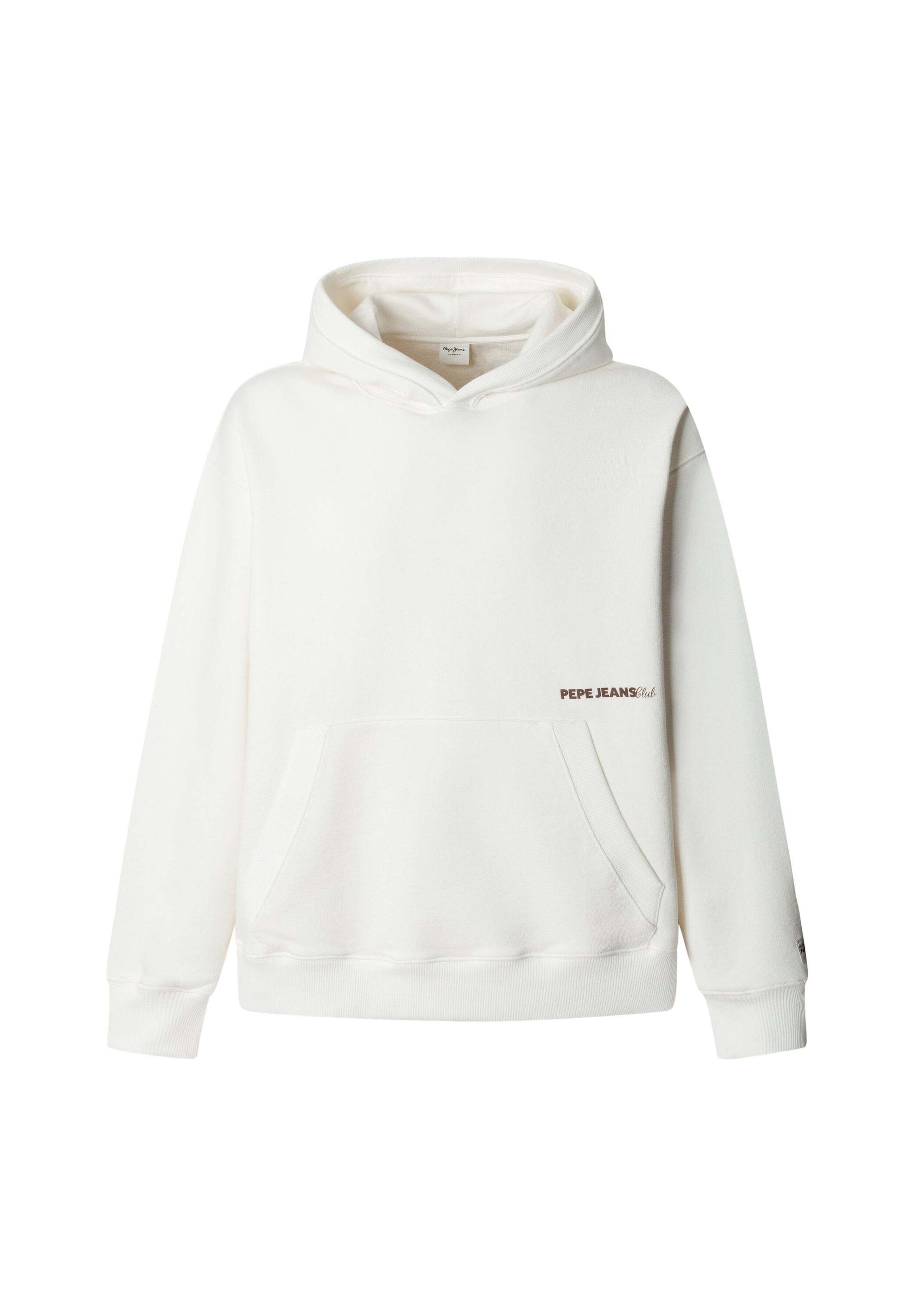 Pepe Jeans - Sudadera en blanco: frente