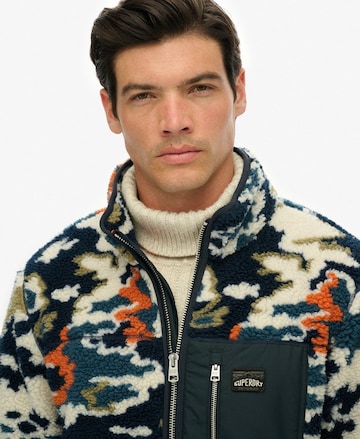 Veste en polaire Superdry en bleu