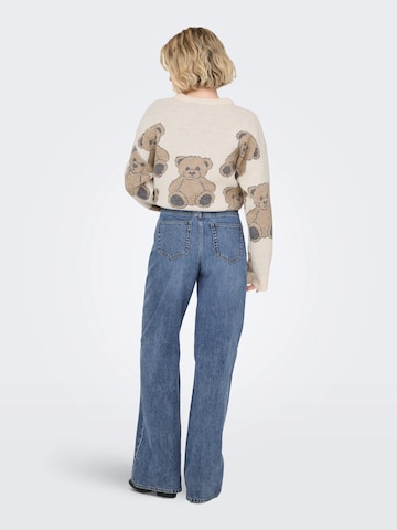 ONLY Wide leg Jeans 'ONLHOPE' in Blauw