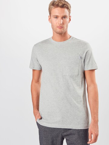 Urban Classics Regular fit Shirt in Grey: front