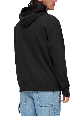 Sweat-shirt QS en noir