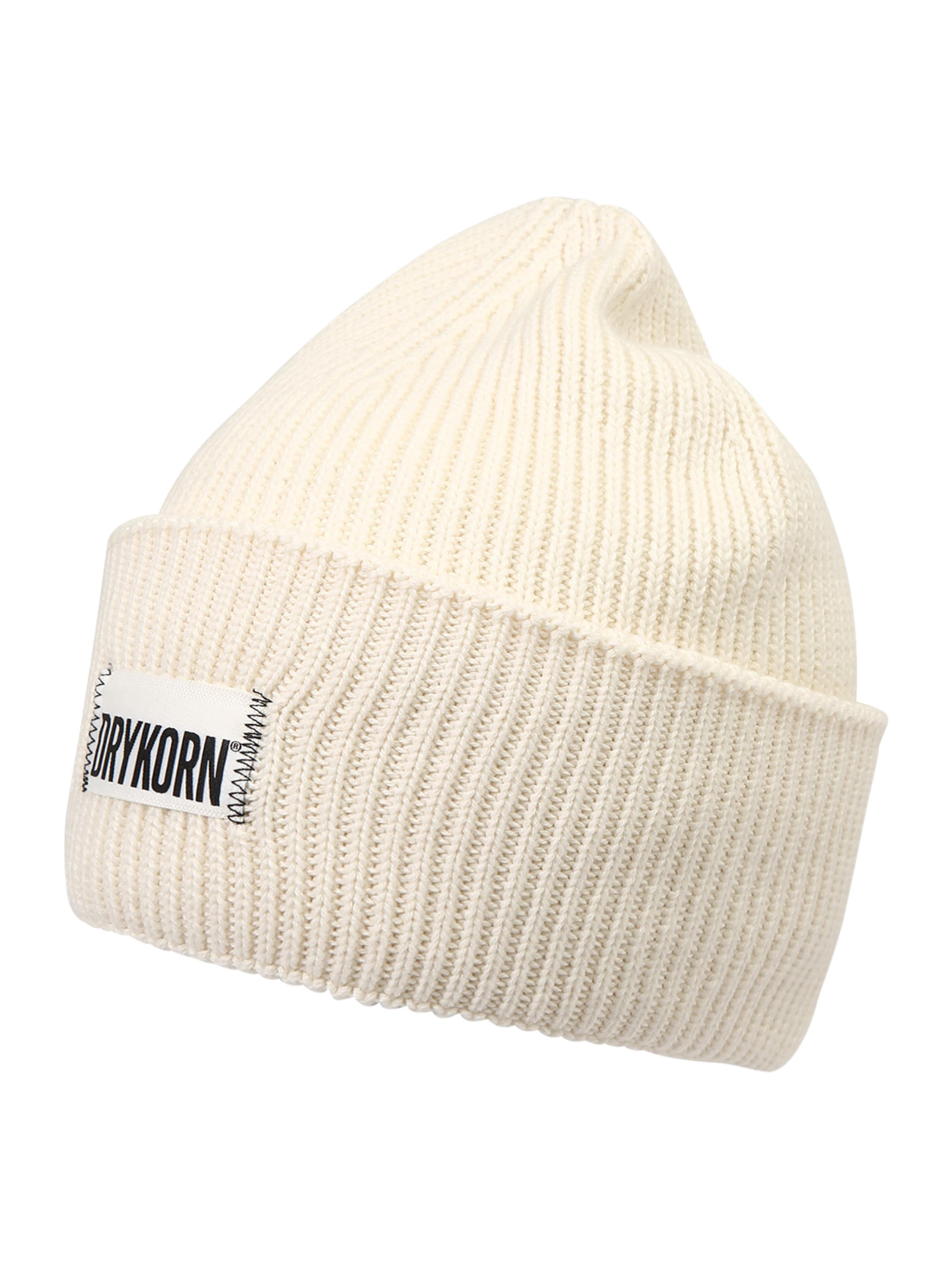 DRYKORN Mütze 'Loah' in Weiß: Vorderseite