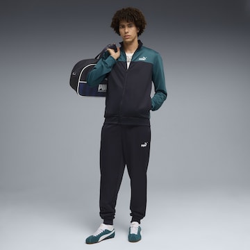 PUMA Trainingsanzug in Schwarz: Vorderseite