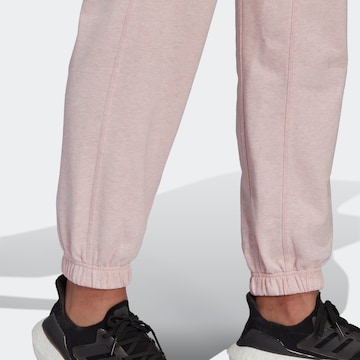 ADIDAS SPORTSWEAR Tapered Παντελόνι φόρμας σε ροζ