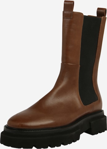 ABOUT YOU Chelsea Boots 'Isabell' in Brown: front