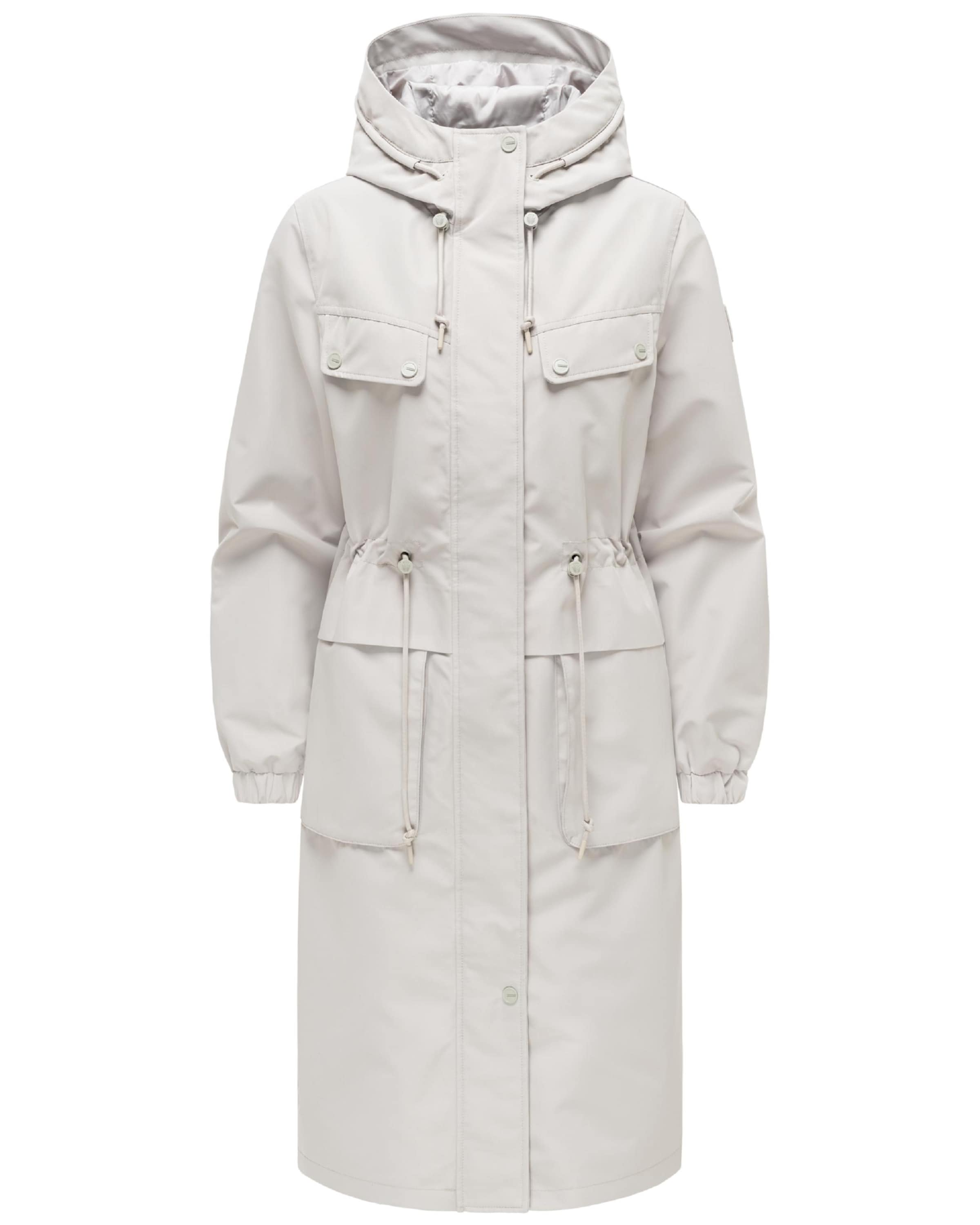 Cappotto di mezza stagione 'Kirschwind 14' di NAVAHOO in grigio: frontale