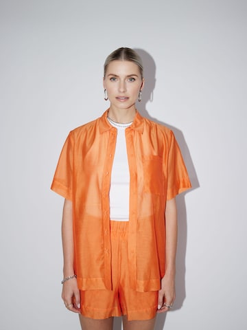 LeGer Premium Blouse 'Jessie' in Orange: front