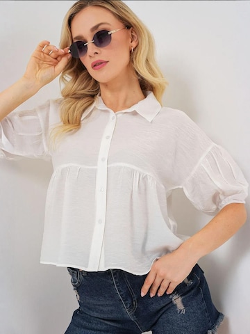 Bigdart Blouse in White