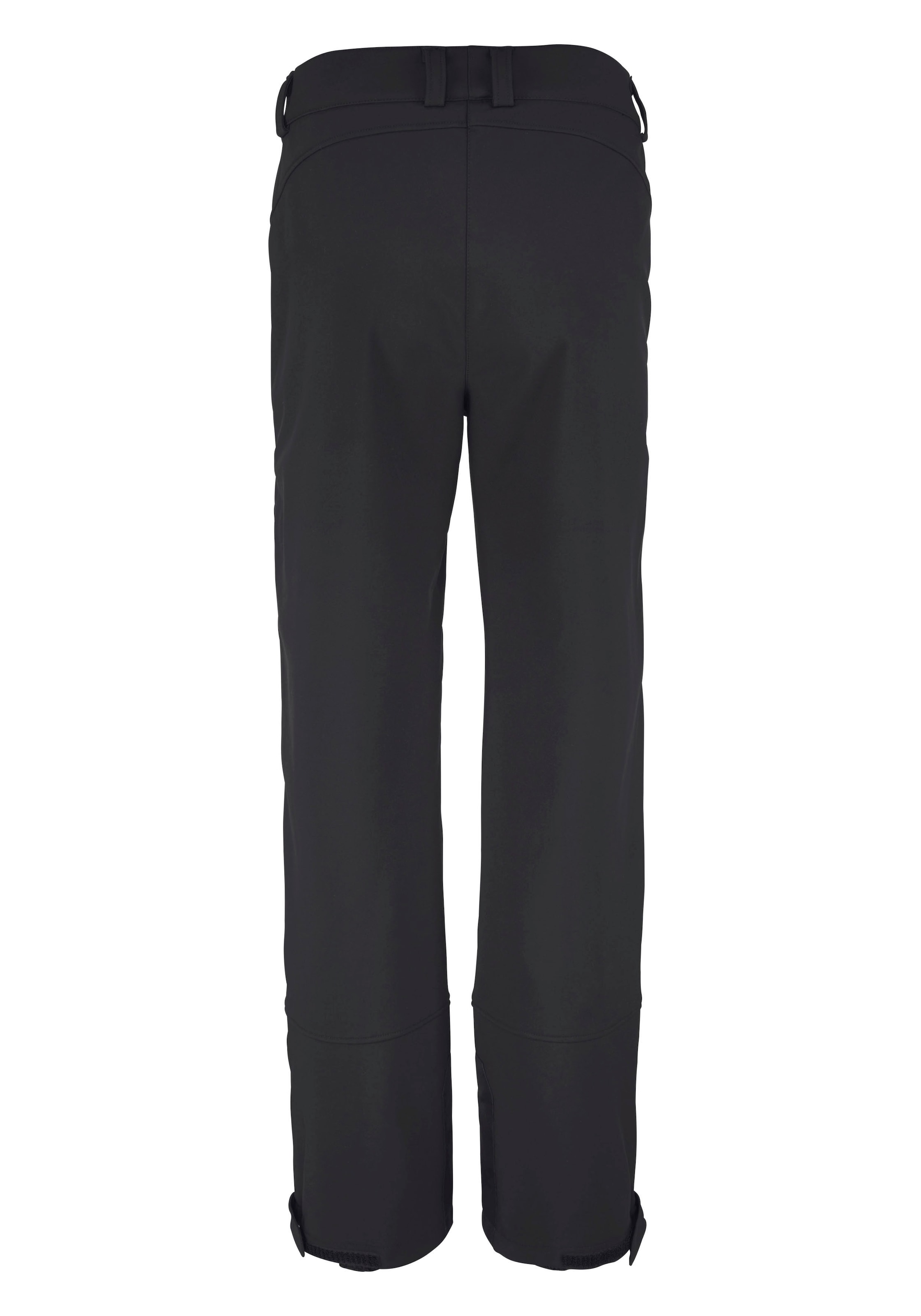 POLARINO Regular Skihose in Schwarz