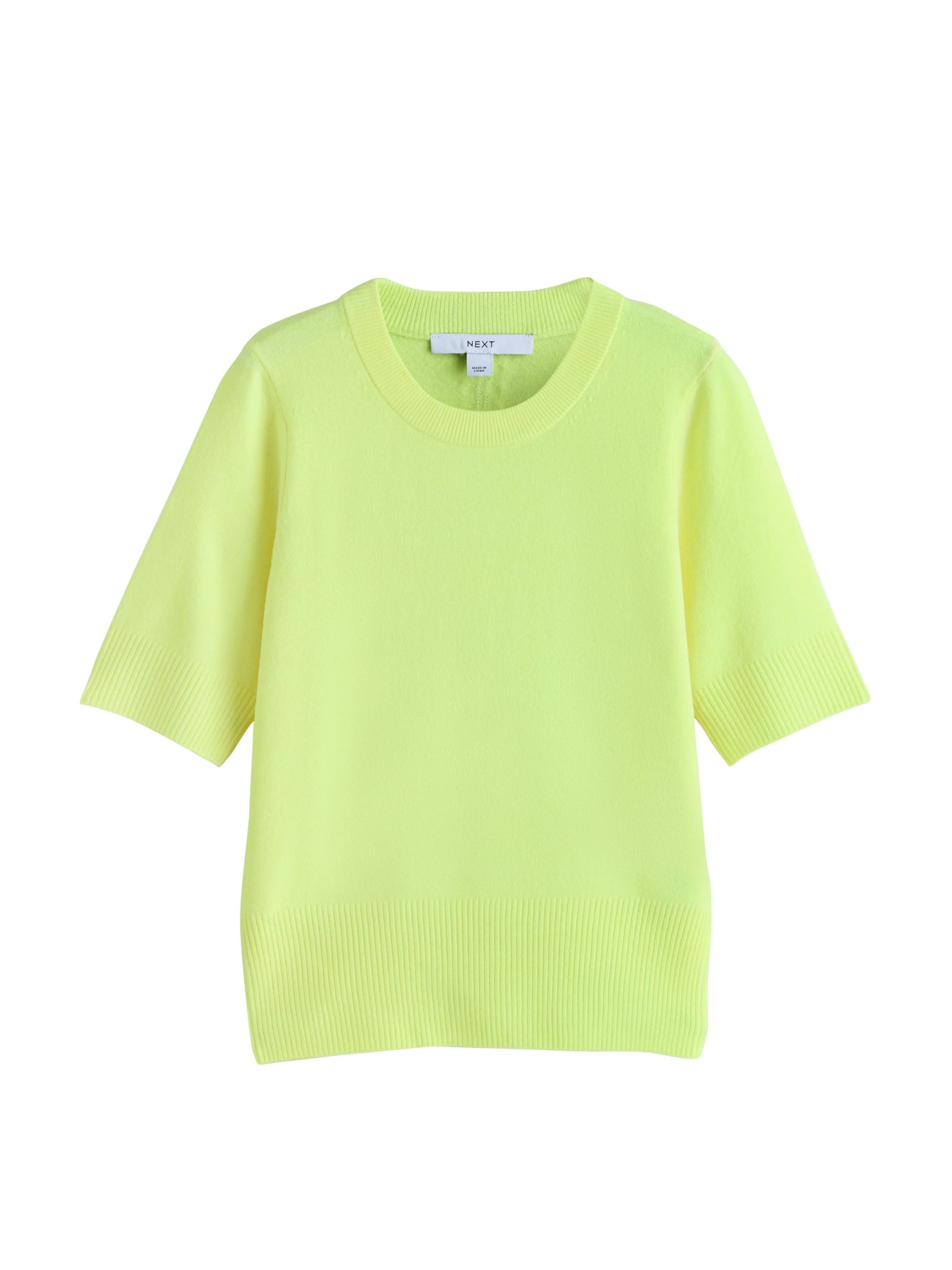 Next Trui in Geel: voorkant