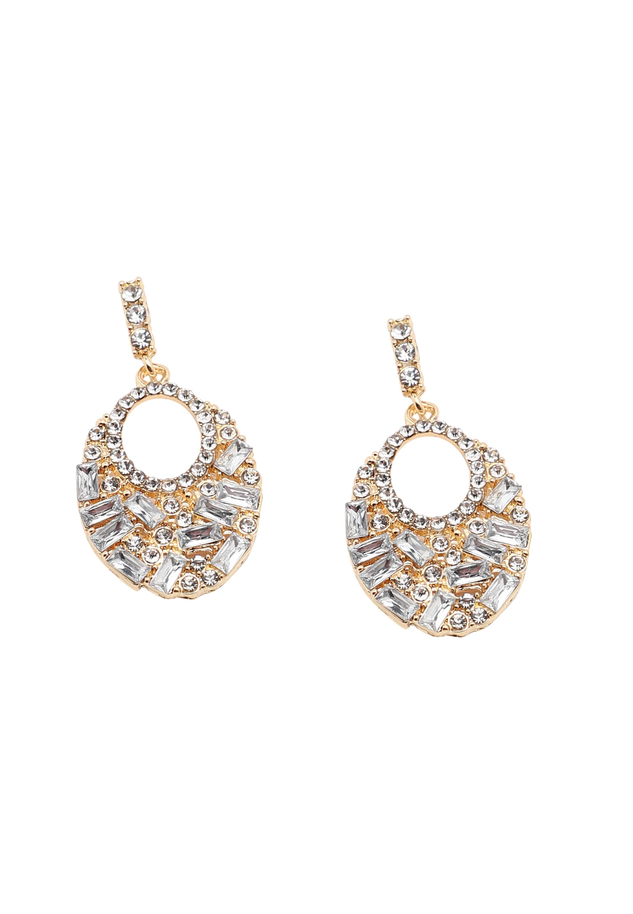 SOHI Uhani 'Cyrilla' | zlata barva: sprednja stran